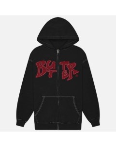 Мужская толстовка Fabric Applique Zip Thru Hoodie Butter goods