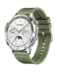 Смарт-часы WATCH GT 4, 46mm, model PNX-B19, Green Woven Strap Huawei