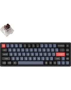 Клавиатура K6 Pro RGB K6P J3 RU K Pro Brown Keychron