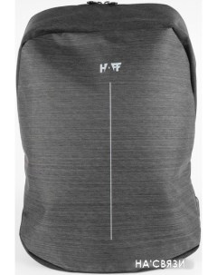 Городской рюкзак Workaday HF1113 черный коричневый Haff