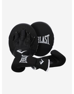 Набор Core перчатки лапы Черный Everlast