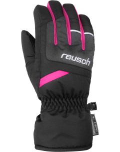 Перчатки 21 22 Bennet R Tex XT Junior Black Black Melange Pink Glo Reusch