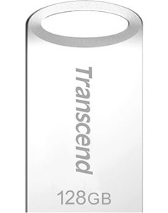 USB Flash JetFlash 710 128GB (серебристый) Transcend