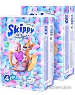 Подгузники More Happiness Plus 4 100 шт Skippy