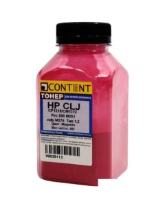 Тонер для HP CLJ CP1215/CM1312/Pro 200 M251/mfp M276 Тип 1.2 45 г Content