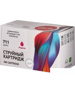 Картридж SICZ135A (аналог HP 711 magenta) Sakura printing