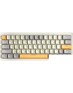 Клавиатура ZA63 Beige Gray Yellow TNT Yellow Cyberlynx