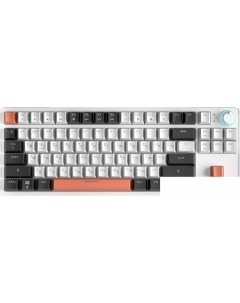 Клавиатура ZA87 White Black Orange TNT Yellow Cyberlynx