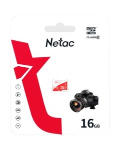 Карта памяти microSDXC P500 ECO 16GB Netac