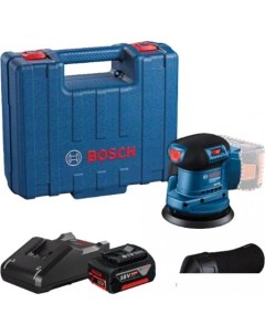 Эксцентриковая шлифмашина GEX 185 LI Professional 06013A5021 с 1 м АКБ кейс Bosch