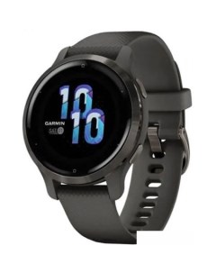 Умные часы Venu 2S сланцевая нержавеющая сталь черный Garmin