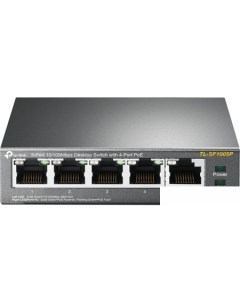 Неуправляемый коммутатор TL-SF1005P V1 Tp-link