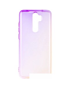 Чехол для телефона Gradient Dual для Xiaomi Redmi Note 8 Pro фиолетово золотой Case