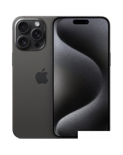 Смартфон iPhone 15 Pro Max Dual SIM 1TB черный титан Apple