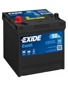 Автомобильный аккумулятор Excell EB505 50 А ч Exide