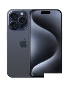 Смартфон iPhone 15 Pro Dual SIM 256GB (синий титан) Apple