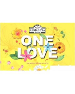 Черный чай One Love 75 шт Ahmad tea