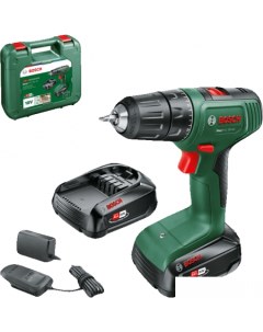 Дрель шуруповерт EasyDrill 18V 40 06039D8005 с 2 мя АКБ 2 Ач кейс Bosch