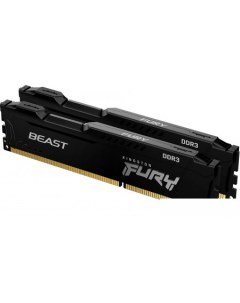 Оперативная память FURY Beast 2x8GB DDR3 PC3 14900 KF318C10BBK2 16 Kingston