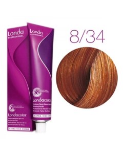 Крем краска для волос Professional color Стойкая Permanent 8 34 Londa