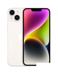 Смартфон iPhone 14 Dual SIM 128GB (звездный) Apple