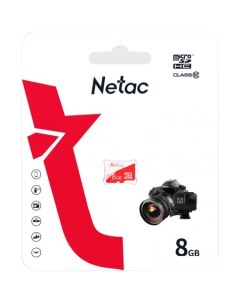 Карта памяти microSDHC P500 ECO 8GB Netac