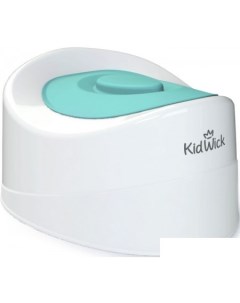 Детский горшок Мини KW010102 (белый/бирюзовый) Kidwick