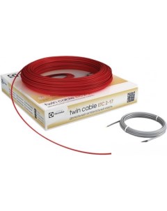 Нагревательный кабель Twin Cable ETC 2-17-1500 Electrolux