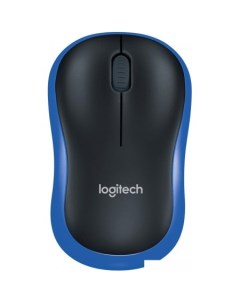 Мышь M185 (черный/синий) Logitech