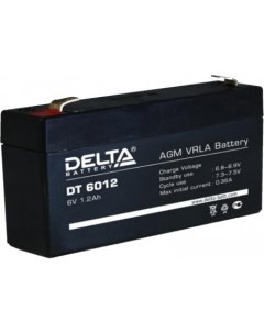 Аккумулятор для ИБП DT 6012 6В 1 2 А ч Delta