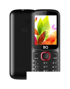 Мобильный телефон BQ 2440 Step L черный красный Bq-mobile