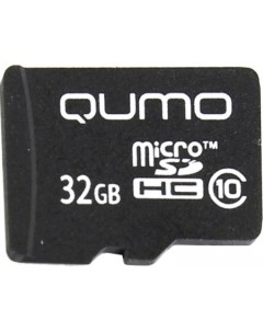 Карта памяти microSDHC QM32GMICSDHC10NA 32GB Qumo