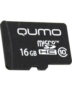 Карта памяти microSDHC QM16GMICSDHC10NA 16GB Qumo