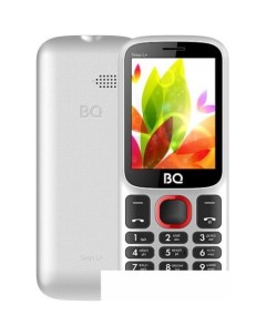 Мобильный телефон BQ 2440 Step L белый красный Bq-mobile