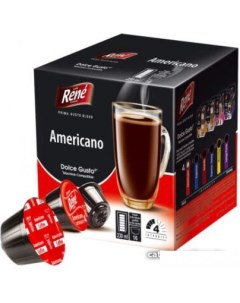 Кофе в капсулах Dolce Gusto Americano 16 шт Rene