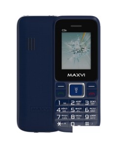 Мобильный телефон Maxvi C3n (маренго)