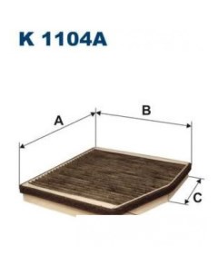 Салонный фильтр K1104A Filtron