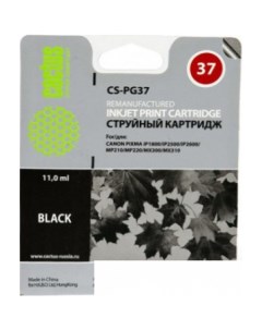 Картридж CS-PG37 (аналог Canon PG-37 Black) Cactus