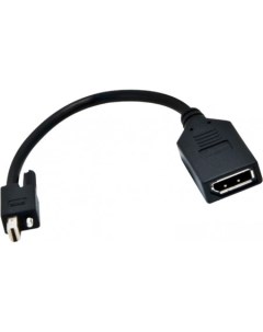 Адаптер DisplayPort - mini DisplayPort CAB-MDP-DPF (0.2 м, черный) Matrox