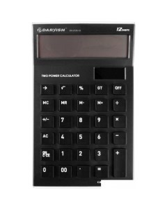 Бухгалтерский калькулятор DV 2725 12K черный Darvish