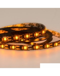 Светодиодная лента 1м с USB коннектором 5 В 8 мм IP65 SMD 2835 60 LED/m цвет свечения желтый Lamper