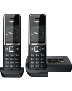 Радиотелефон Comfort 550A Duo RUS (черный) Gigaset