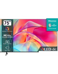 Телевизор 75E7KQ Hisense