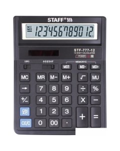 Бухгалтерский калькулятор STF 777 12 250458 Staff