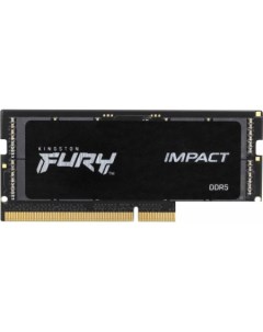 Оперативная память FURY Impact 8ГБ DDR5 SODIMM 4800 МГц KF548S38IB 8 Kingston