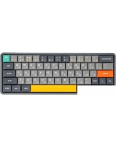 Клавиатура Air60 Twilight Gateron Low profile Blue 2 0 Nuphy