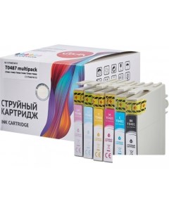 Картридж SIC13T04874010 (аналог Epson T0487) Sakura printing