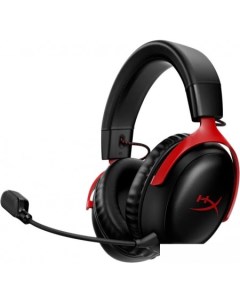 Наушники Cloud III Wireless (черный/красный) Hyperx