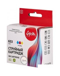 Картридж SI3YM74AE (аналог HP 653 Tri-colour) Sakura printing