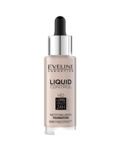 Тональная основа Liquid Control 005 Eveline cosmetics